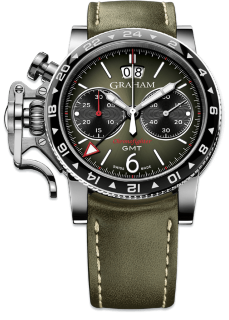 Graham Chronofighter Vintage GMT 2CVBC.G01A