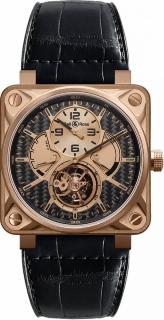 Bell & Ross Instruments Tourbillon Rose Gold BR01-TOURB-PG/CA