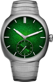 H. Moser & Cie. Streamliner Small Seconds Lime Green Enamel Boutique Edition 6500-1201