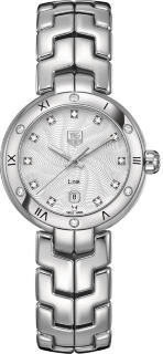 TAG Heuer Link Dial Diamond And Roman Numeral Bezel 29 Ladies WAT1413.BA0954