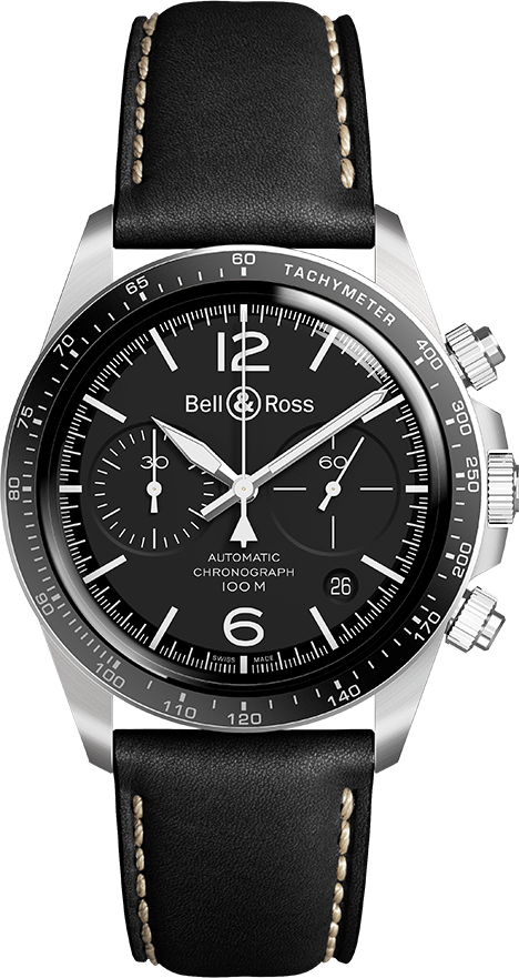 Часы Bell \u0026 Ross Vintage BR V2-94 Black 