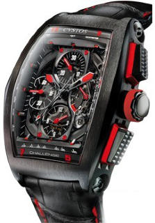 Cvstos Challenge Chrono GP Black Steel Red