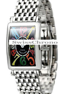 Franck Muller Ladies Large Long Island 1002 QZ COL DRM O-2