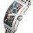 Franck Muller Ladies Large Long Island 1002 QZ COL DRM O-2