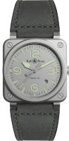 Bell & Ross Instruments 42 mm Steel BR 03-92 Horolum BR0392-GR-ST/SCA