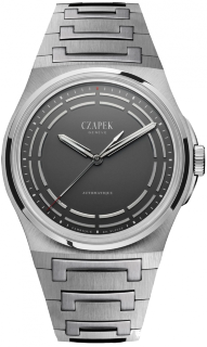 Czapek Antarctique Titanium Dark Sector Red Tipped