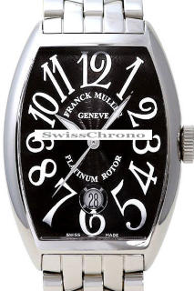 Franck Muller Mens Large Cintree Curvex Date 8880 SC DT O-1