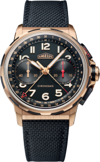 Angelus Chronodate Gold Black 0CDZE.B01A.K009B