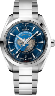 Omega Seamaster Aqua Terra Co-axial Master Chronometer GMT Worldtimer 43 mm 220.10.43.22.03.001