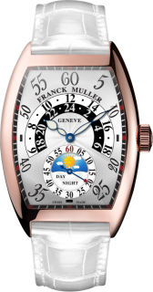 Franck Muller Ladies Collection Cintree Curvex Retrograde Hours Day & Night 7880 H R JN