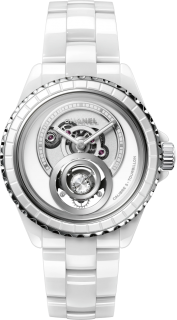 Chanel J12 Diamond Tourbillon Watch Caliber 5 38 mm H9960