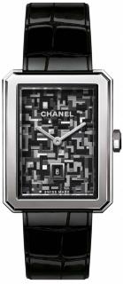 Chanel Boy-Friend Tweed Watch H6680