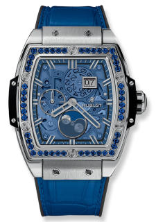 Hublot Spirit of Big Bang Moonphase Titanium Dark Blue 42 mm 647.NX.5171.LR.1201