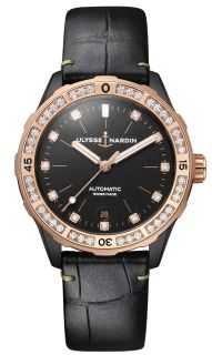 Ulysse Nardin Lady Diver 39 mm 8165-182B/BLACK