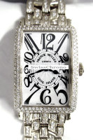Franck Muller Ladies Large Long Island 1002 QZ D B-3