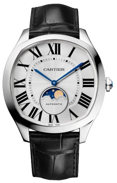 Часы Drive De Cartier Moon Phases WSNM0017 — купить в SWISSCHRONO.RU