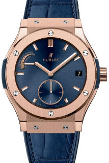 Hublot Classic Fusion Power Reserve King Gold Blue 45mm 516.OX.7180.LR