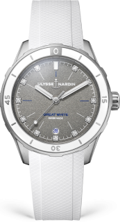 Ulysse Nardin Lady Diver Great White & Alessia Zecchini 8163-182LE-3/11-GW