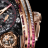 Jacob & Co Twin Turbo Furious Baguette White Diamonds And Rubies Rose Gold TT800.40.BR.AA.A