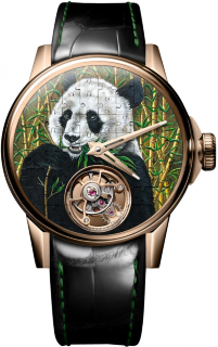 Louis Moinet Mechanical Wonders Savanna Tourbillon Panda LM-135.50.PA