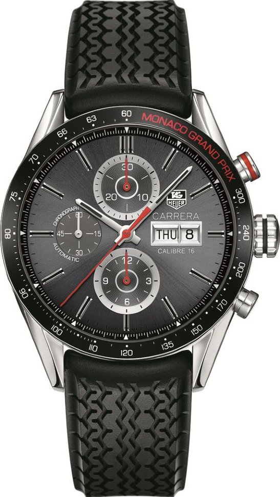 TAG Heuer Carrera Calibre 16 Automatic Chronograph Monaco Grand Prix 43 mm CV2A1M.FT6033 SWISSCHRONO.RU