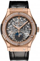 Hublot Classic Fusion King Gold Diamonds Moon Phase 547.OX.0180.LR.1104