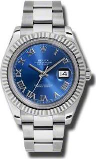 Rolex Datejust II 41mm Steel 116334 BLRO