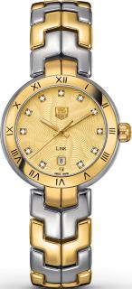 TAG Heuer Link Dial Diamond Roman Numeral Bezel 29 mm WAT1451.BB0955