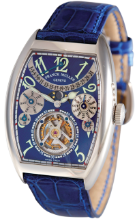 Franck Muller Cintree Curvex Quantieme Perpetuel 8880 T QP Blue