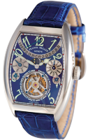 Franck Muller Cintree Curvex Quantieme Perpetuel 8880 T QP Blue