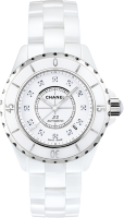 Chanel J12 White Diamond Dial H1629