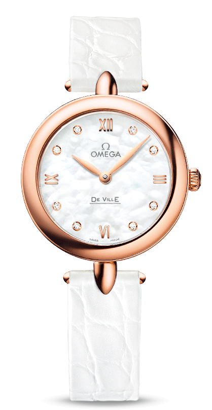 Часы Omega De Ville Prestige Quartz 27,4 mm Dewdrop 424.53.27.60.55.002 —  купить в SWISSCHRONO.RU