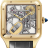 Cartier Santos-Dumont Skeleton Watch Equipped With A Micro-rotor WHSA0043