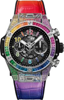 Hublot Big Bang Unico Titanium Rainbow 411.NX.1117.LR.0999