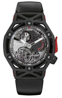 Hublot Big Bang Techframe Ferrari Tourbillon Chronograph Carbon 45 mm 408.QU.0123.RX