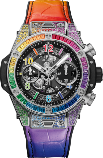 Hublot Big Bang Unico Titanium Rainbow 441.NX.1117.LR.0999