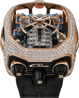 Jacob & Co Bugatti Chiron Tourbillon Pave BU200.40.RD.AA.ABRUA