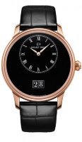 Jaquet Droz Petite Heure Minute Grande Date Black Enamel J016933210