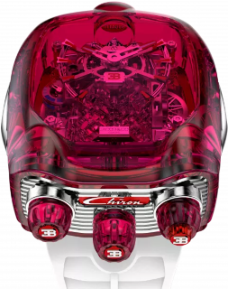 Jacob & Co Bugatti Chiron Tourbillon Red Sapphire Crystal BU210.80.AG.UA.BBRUA