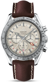 Omega SpeedMaster Broad Arrow Co-Axial GMT Chronograph 44.25 mm 3881.30.37
