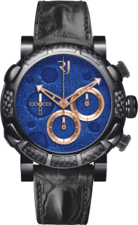 Romain Jerome Moon Dust DNA Stainless Steel Black PVD Blue & Gold RJ.MD.CH.503.20