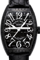 Franck Muller Mens Extra-large Cintree Curvex 9880 BLK CRO