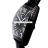 Franck Muller Mens Extra-large Cintree Curvex 9880 BLK CRO