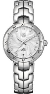 TAG Heuer Link Dial Diamond Roman Numeral Bezel 34.5 mm WAT2311.BA0956