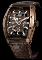 Cvstos Hour Minute Seconde CHALLENGE JETLINER BRANCARD BROWN