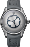 H. Moser & Cie. Pioneer Flying Hours White Fume 3240-1200