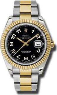 Rolex Datejust II 41mm Steel and Gold 116333 BKAO