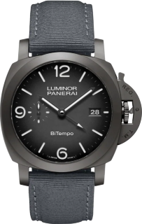 Officine Panerai Luminor BiTempo Titanium DLC New York PAM01467