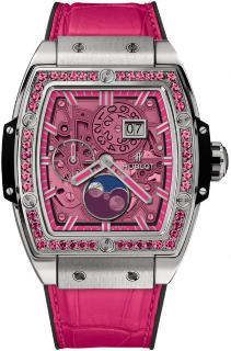 Hublot Spirit of Big Bang Moonphase Titanium Pink 42 mm 647.NX.7371.LR.1233