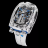 Jacob & Co Bugatti Chiron Tourbillon Sapphire Crystal & Blue BU210.80.AB.AA.BBRUA